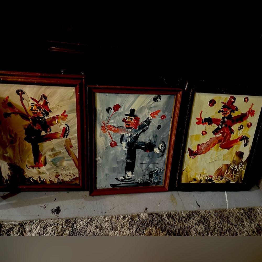 All three original paintings from KATZ